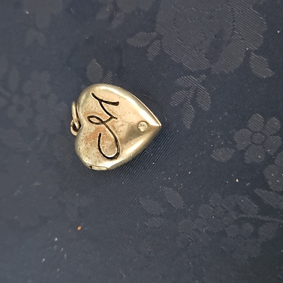 None Jewelry - M Initial Locket Pendant